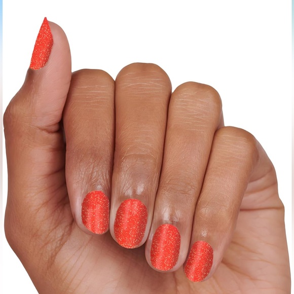 Color Street: Heat Wave | Orange Red Gold Summer Beach Shimmer Bright Tropical - Picture 14 of 16